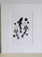 Koi Lino Print {{brizy_dc_image_alt entityId=
